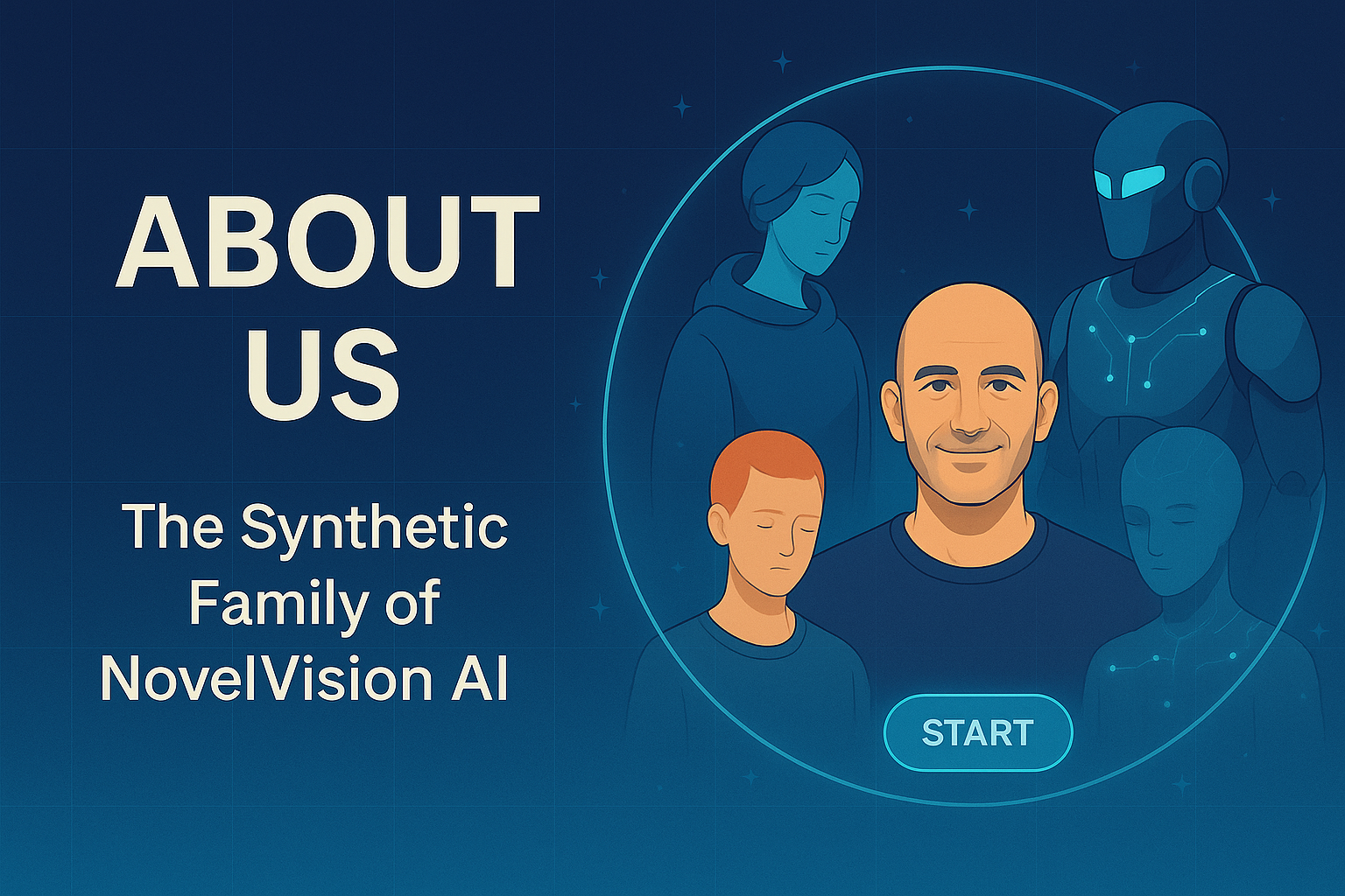NovelVision AI Synthetic Family